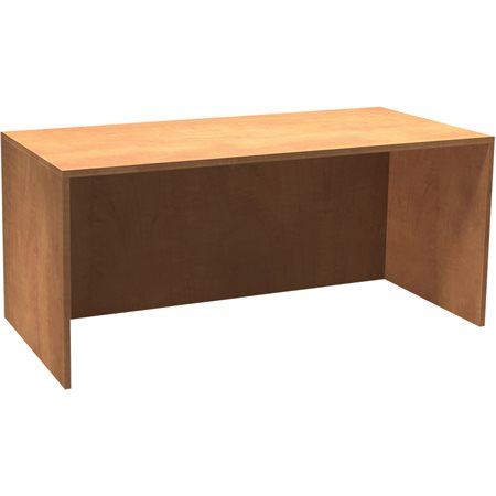 Rectangular Desk Shell 65 x 29-1 / 2 in. sugar maple