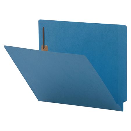 End Tab File Folder blue