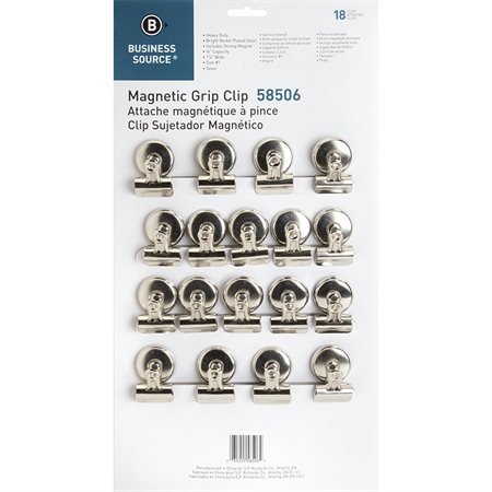 Magnetic Grip Clips 1-1 / 4 in. (bte 18)