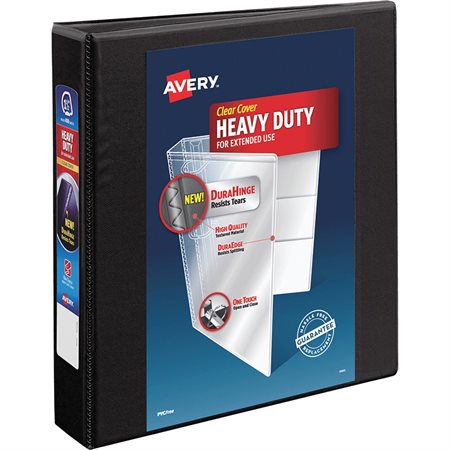 Heavy-Duty Presentation Binder Black 1-1 / 2 in.