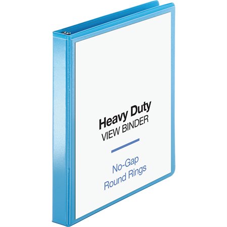 Heavy-Duty View Binder 1 in. blue