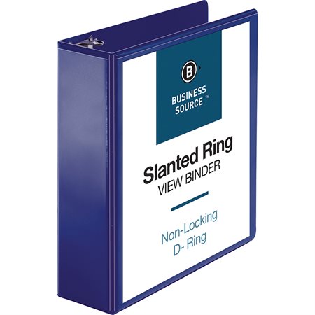 Slant Ring View Binder 3 in. blue