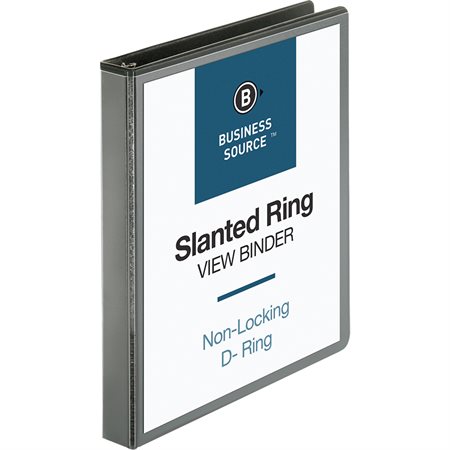 Slant Ring View Binder 1 in. black