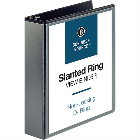 Slant Ring View Binder 2 in. black