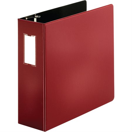 Heavy-Duty Binder 4 in. burgundy