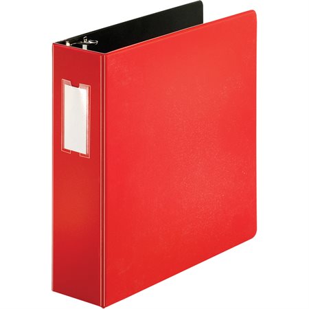 Heavy-Duty Binder 3 in. red