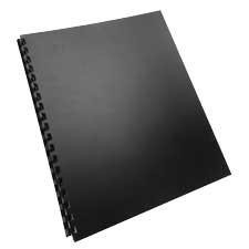 Recycled poly cover Back cover, black.