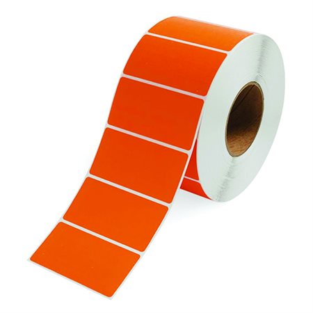 Labels for RL-2800 printer orange