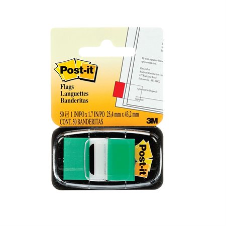 Languettes Post-it® vert