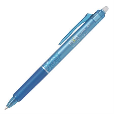 Stylo à bille roulante rétractable effaçable FriXion® Clicker 0,5 mm turquoise