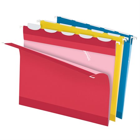 ReadyTab® Lift Tab Reinforced Hanging Folders Assorted colours letter size