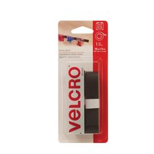 Bandes autoadhésives Velcro® 3/4" x 18" noir