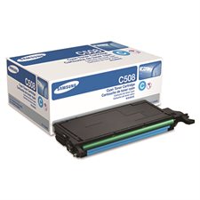 Cartouche de toner Compatible (Alternative à Samsung CLT-508) cyan