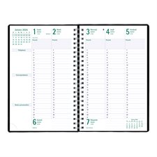 5-day Timanager® Weekly Diary (2025) 9-1/16 x 5-7/8 in. French