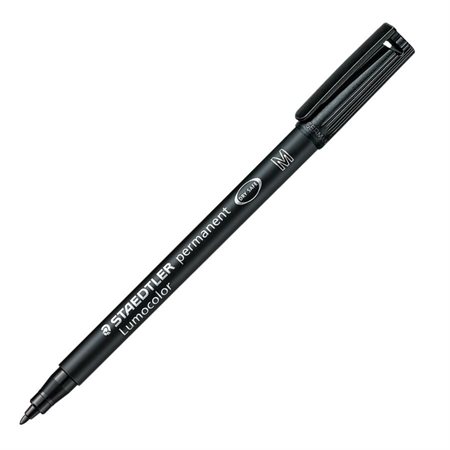 Lumocolor® Permanent Marker Medium. 1.0 mm black