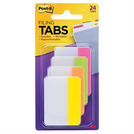 Onglets de classement Post-it® couleurs vives