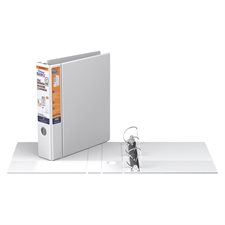 Deluxe QuickFit® Heavy-Duty File Binder 2 in. white