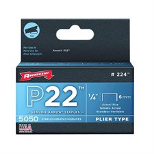 P22™ Staples 1/4”