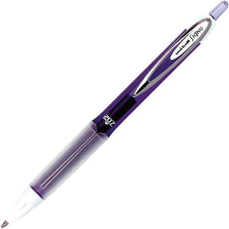 Stylos à bille roulante rétractable Signo 207 Colours violet