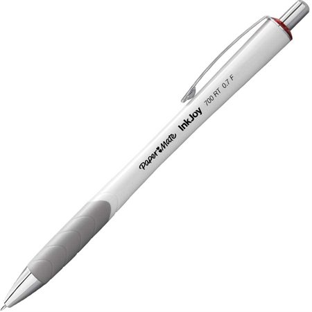 Stylos à bille rétractable InkJoy™ 700 RT Barillet blanc rouge