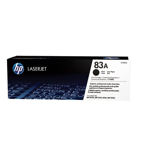 Cartouche de toner HP 83A À l’unité