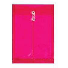 Translucent Polyethylene Envelope 9-3/4 x 13-1/2 in. Vertical opening. red