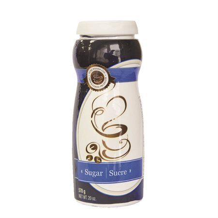 Sucre blanc Bouteille de 20 oz (570 g).