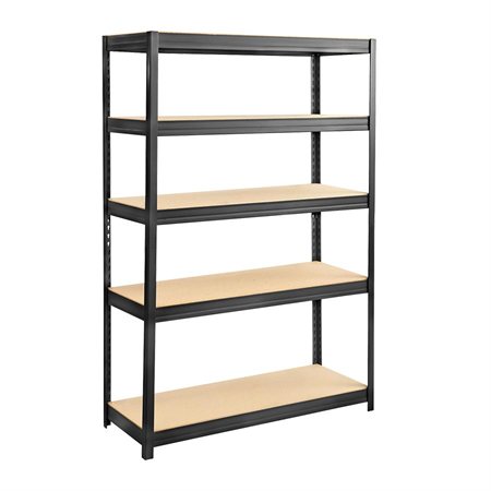 Boltless and Particle Board Shelving 48 x 18 x 72 in. H.