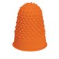 Doigtiers en caoutchouc Offix® Très grand, 7 / 8 po. (3) orange