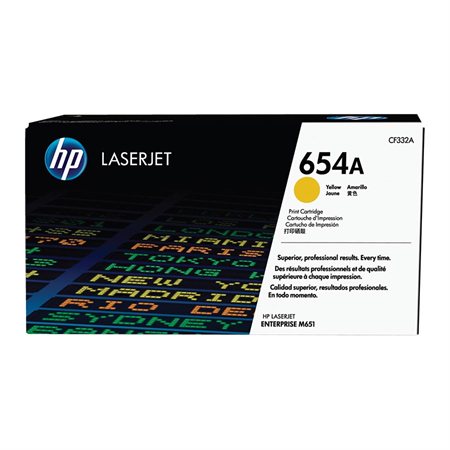 HP 654A Toner Cartridge yellow