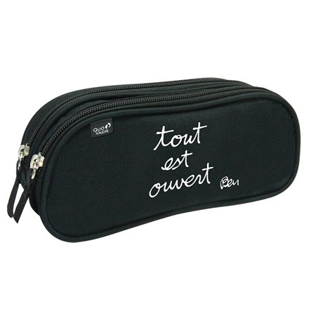 ETUI CRAY.BEN2 COMPT. 2 ZIP NOIR