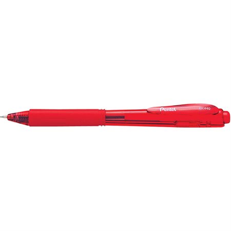 Retractable Ballpoint Pens red