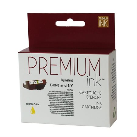 Compatible Ink Jet Cartridge (Alternative to BCI-3) yellow