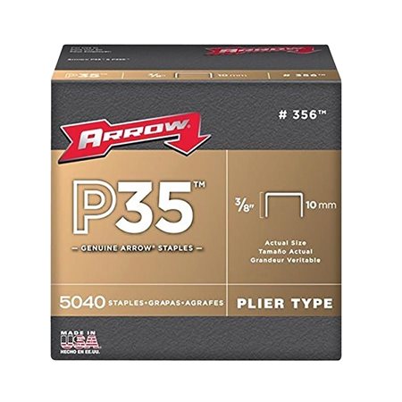 Agrafes à pinces P35™ 3 / 8"