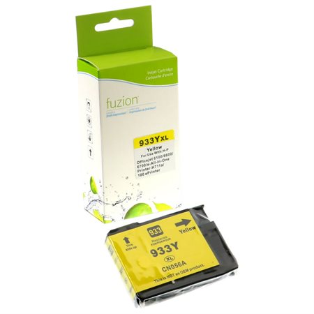 Cartouche jet d'encre à haut rendement compatible (Alternative à HP 933XL) jaune