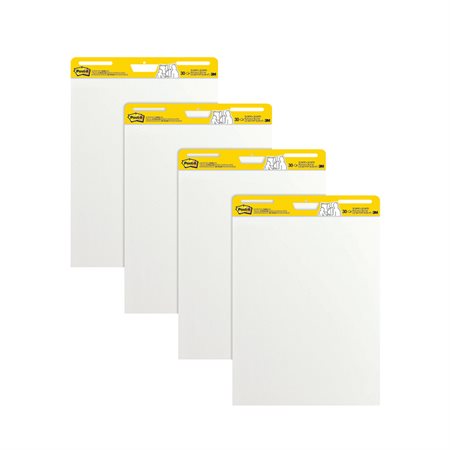 Recycled Post-it® Super Sticky Easel Pad pkg 4