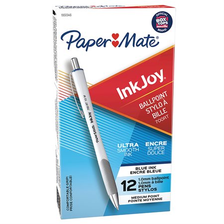 InkJoy™ 700 Retractable Ballpoint Pens Box of 12 blue