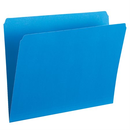 Coloured File Folders Letter size blue
