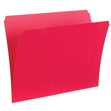 Coloured File Folders Letter size red