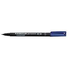 Lumocolor® Permanent Marker Super fine. 0.4 mm blue