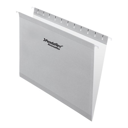 Reversaflex® Hanging File Folders Letter size grey