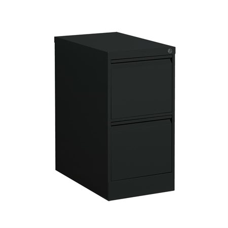 MVL25 Series Letter Size Vertical File 2 drawers, 29 in. H. black