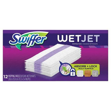 Recharge de linges secs Swiffer Sweeper bte 12