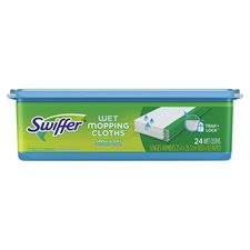 Recharge de linges jetables Swiffer® WetJet® Humides parfum frais