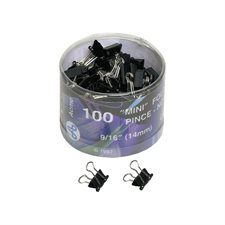 Pince-notes repliables Boîte de 100 9/16 po (cap 1/4 po)