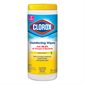 Lingettes désinfectantes Clorox Parfum citron 35 lingettes