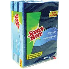 Scotch-Brite® Scrub Sponge No scratch pkg 6