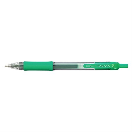 Stylo à bille roulante rétractable Sarasa® 0,7 mm vert