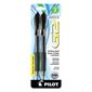 G2 Retractable Roller Pen 0.7 mm. Package of 2 black