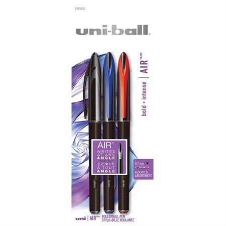 Air™ Rollerball Pens Package of 3 assorted